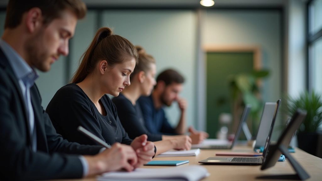 Deelnemers in focustraining